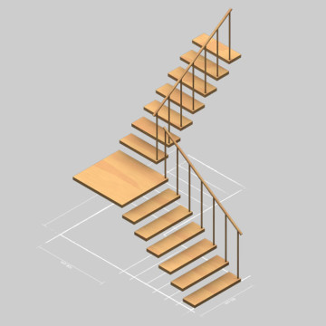Unsere Treppen-Formen | Schreinerei Theis